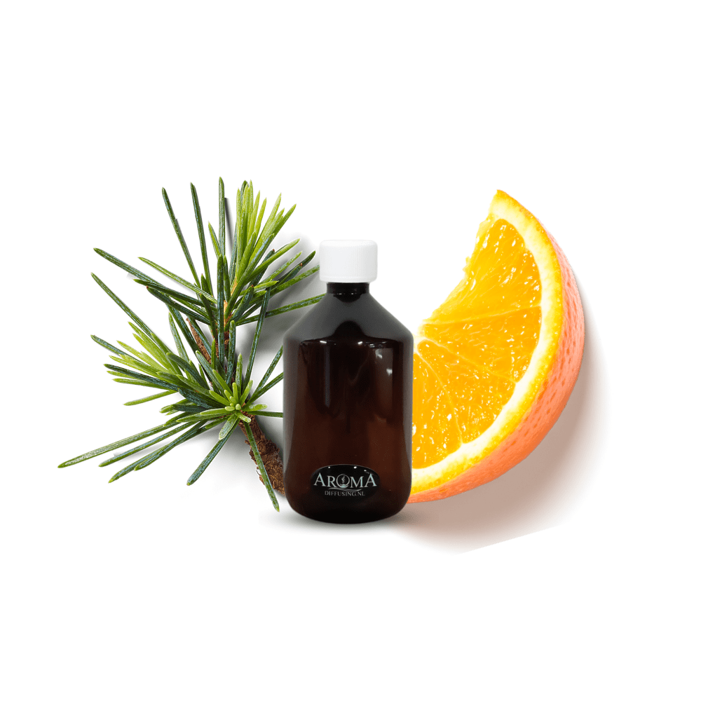 AromaDiffusing Aroma Mood 200 ML Geuren Olie Navul Fles Sinasappel Ceder
