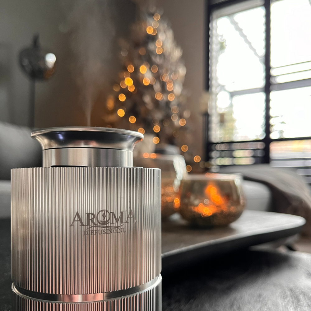 Kompakter Aroma Diffuser Mini – 20m² für gemütliche Wohnräume."