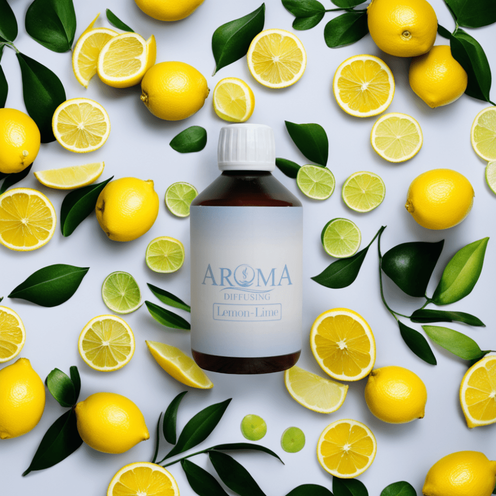AromaDiffusing Duftöle Inhalt 250 ML Parfümöl Verschiedene Düfte Lemon-Lime