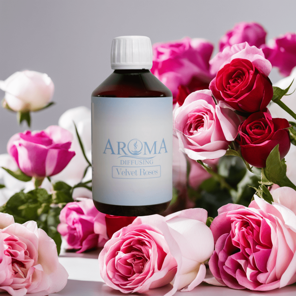 AromaDiffusing Duftöle Inhalt 500 ML Parfümöl Verschiedene Düfte Velvet Roses
