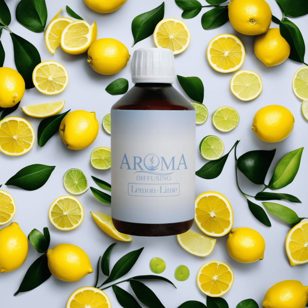 AromaDiffusing Duftöle Inhalt 1000 ML Parfümöl Verschiedene Düfte Lemon-Lime
