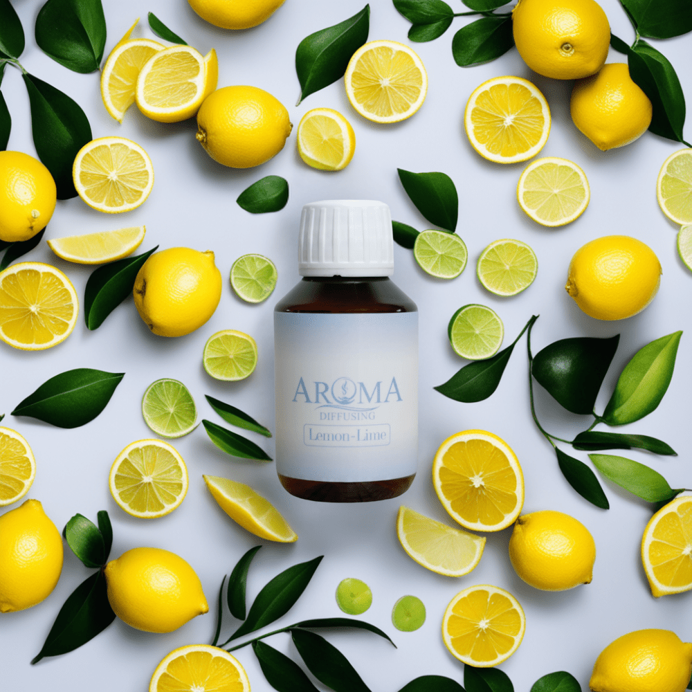 AromaDiffusing Duftöle Inhalt 100 ML Parfümöl Verschiedene Düfte Lemon-Lime