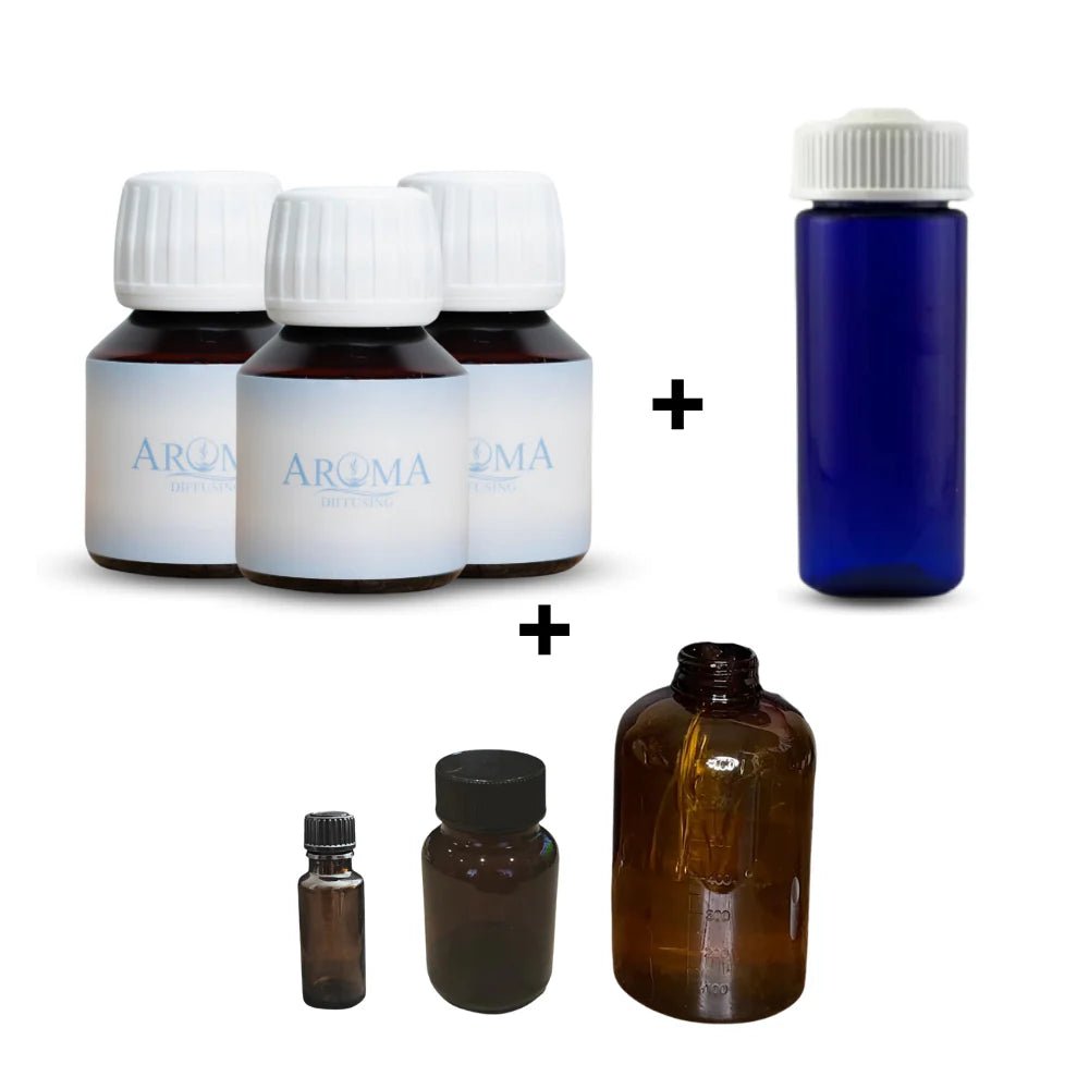 Mix and Test Set Duftöl + Alkohol & Kartusche (Gratis) - AromaDiffusing