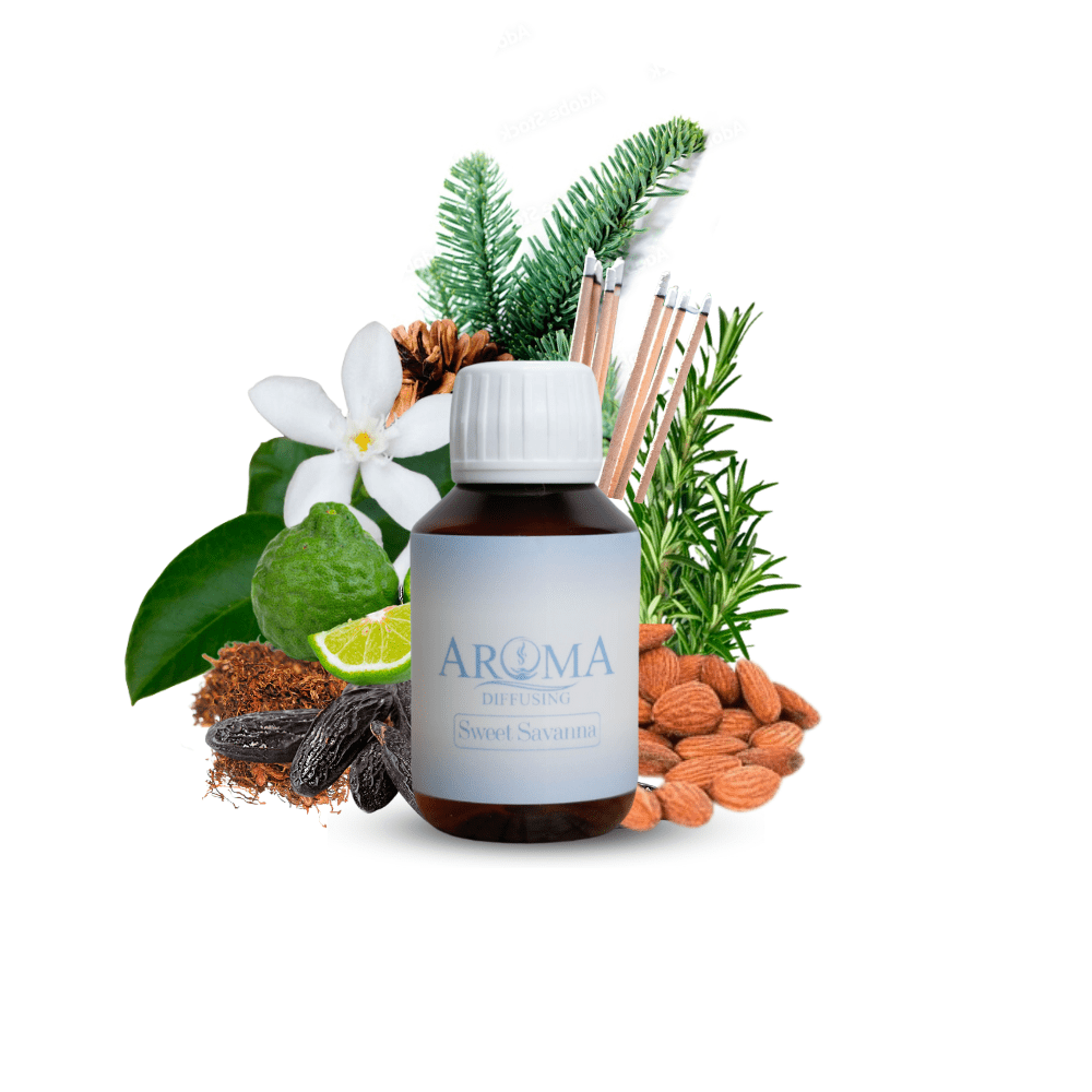 AromaDiffusing Duftöle Inhalt 100 ML Parfümöl Verschiedene Düfte Sweet Savanna