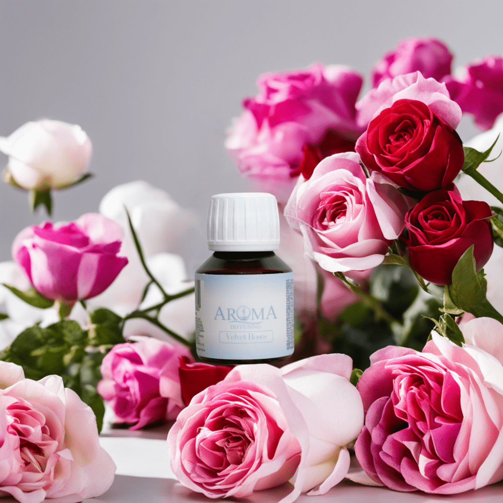 AromaDiffusing Duftöle Inhalt 50 ML Parfümöl Verschiedene Düfte Velvet Roses