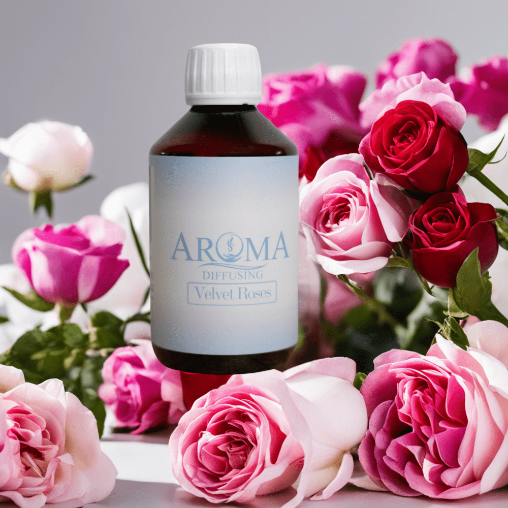 AromaDiffusing Duftöle Inhalt 1000 ML Parfümöl Verschiedene Düfte Velvet Roses