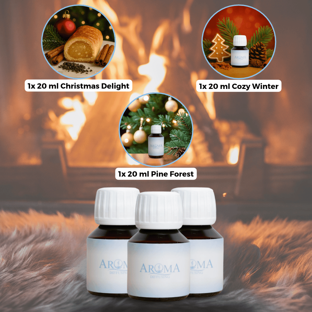 Weihnachts-Duftprobierset 3 × 20 ml - AromaDiffusing