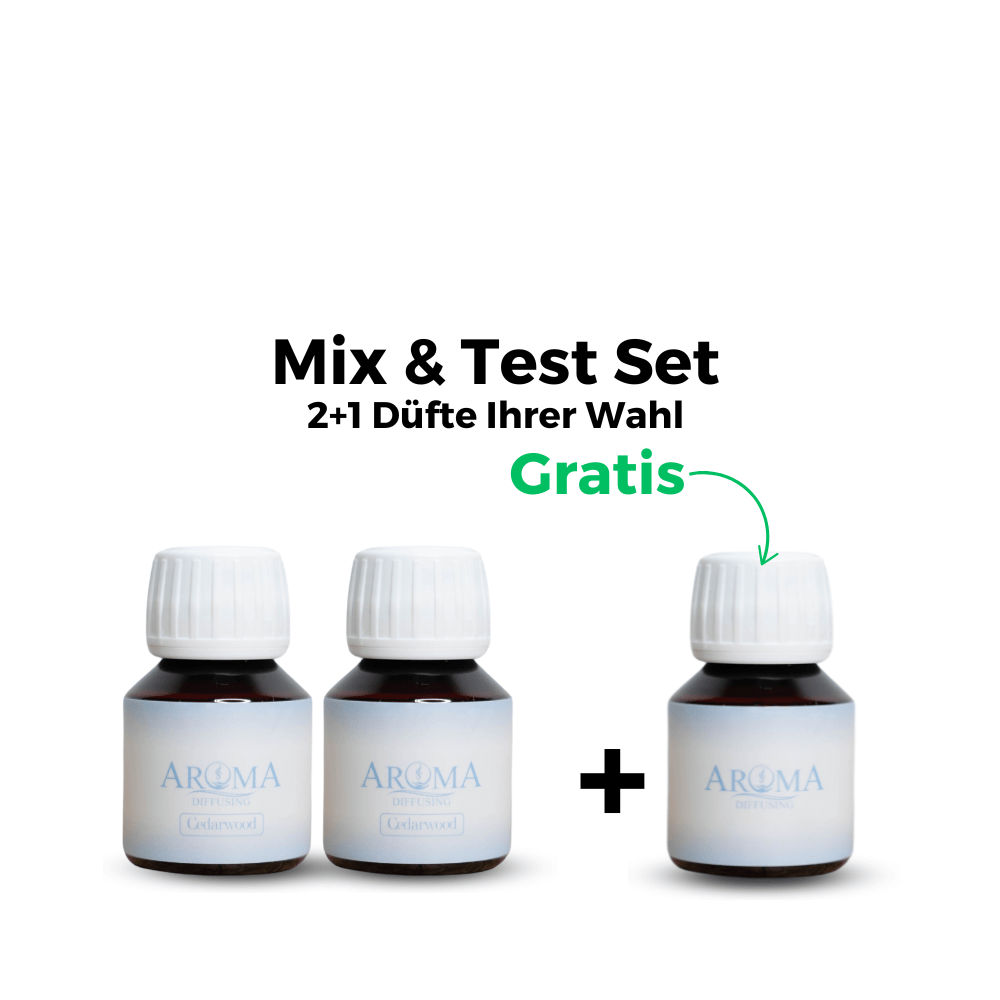[2+1 GRATIS Angebot] Mix and Test Set Duftöl - AromaDiffusing