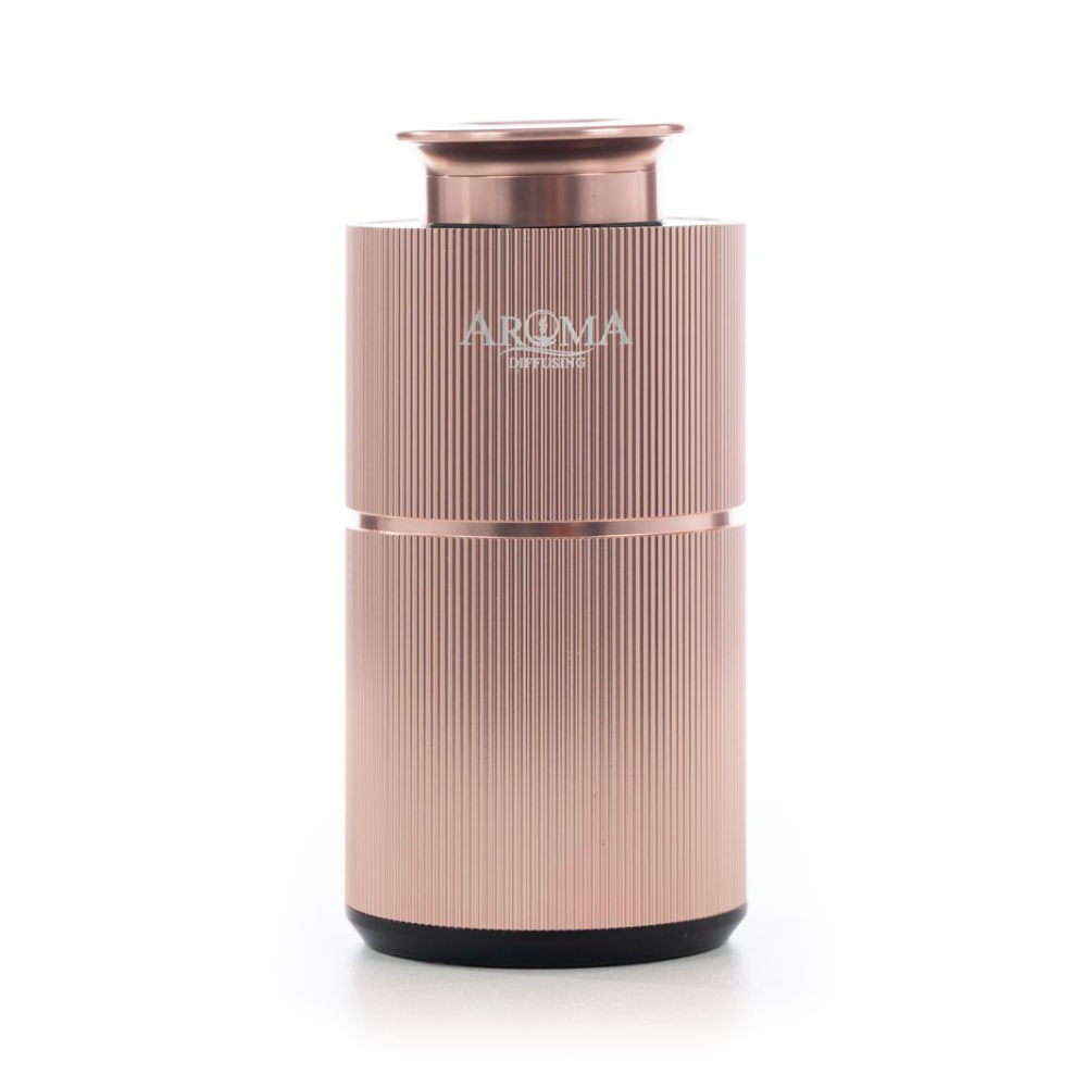 AromaDiffusing Mini Duftmaschine Rosegold – Kabelloser Diffusor für Räume bis 20m², elegantes Design, ideale Duftverteilung mit ätherischen Ölen