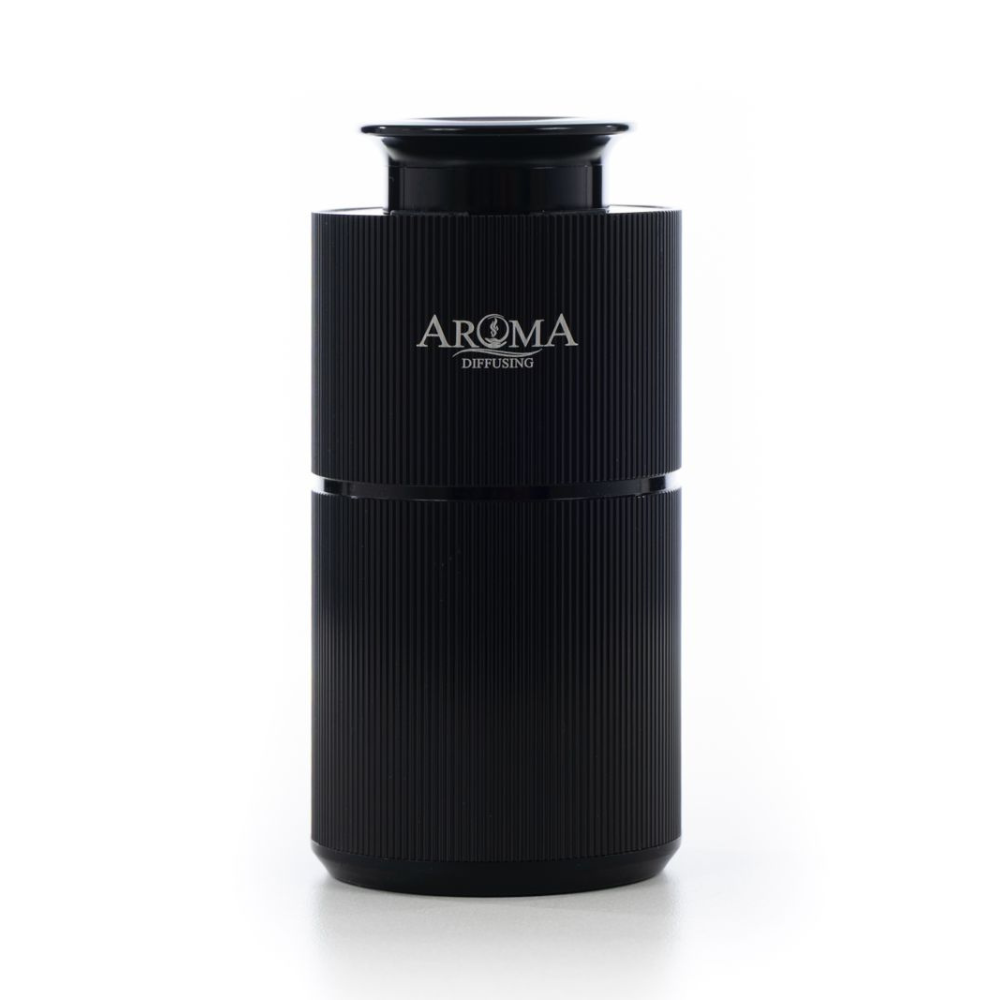 AromaDiffusing Mini Duftmaschine Schwarz – Kabelloser Diffusor für Räume bis 20m², elegantes Design, ideale Duftverteilung mit ätherischen Ölen