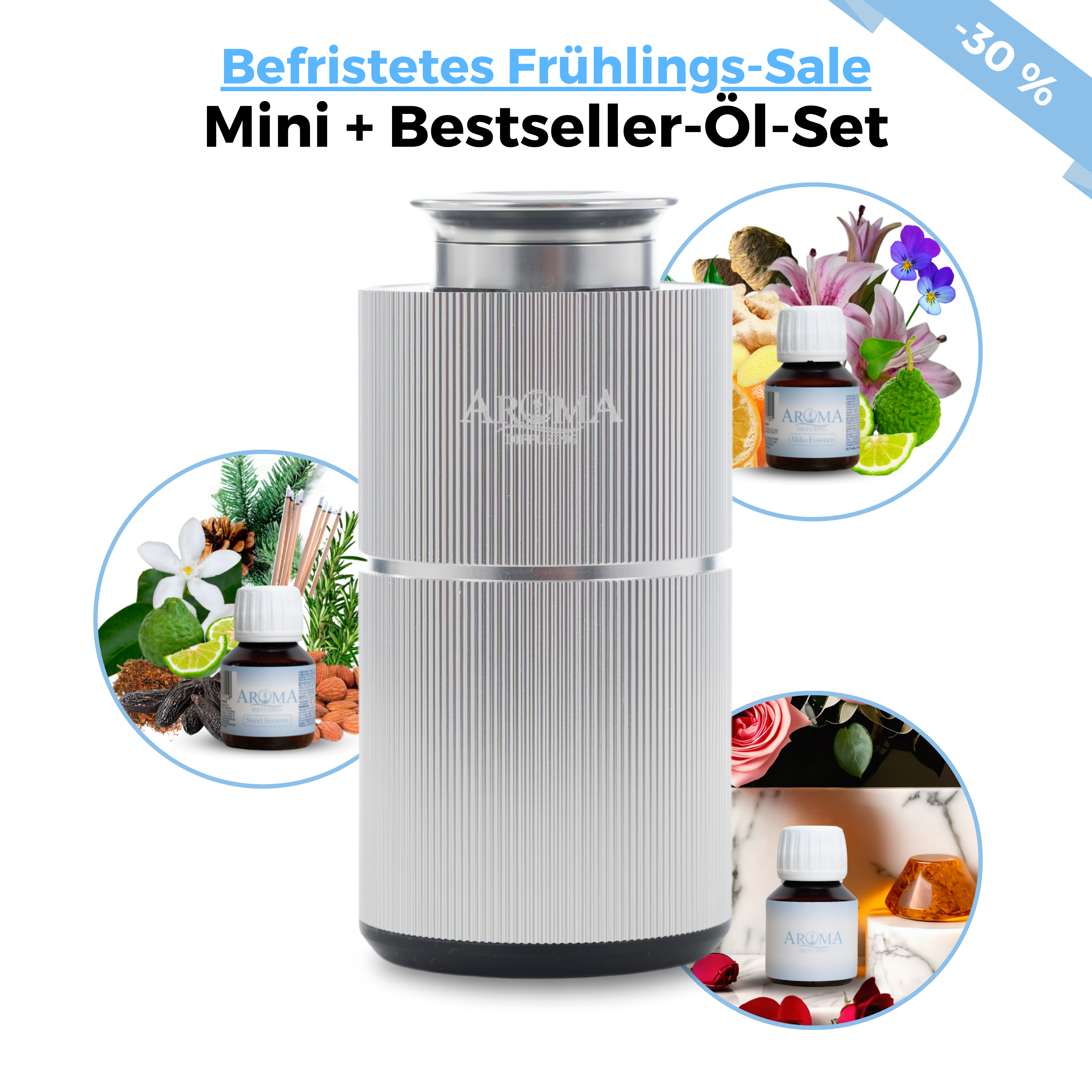 Aroma Diffuser Mini – 20 m2 – Kabellos