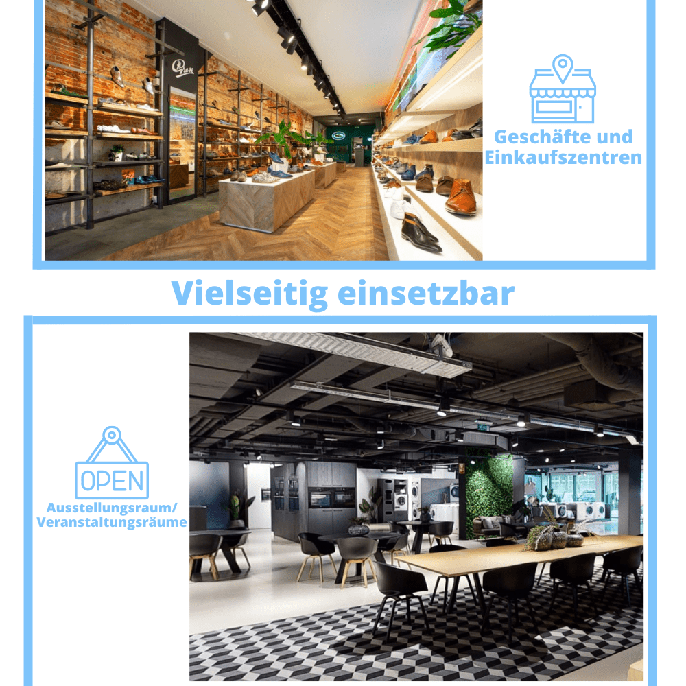 Platzieren Sie den Aroma Diffuser Classic – 500m² in großen Räumen wie Konferenzsälen, Fitnessstudios oder Hotels für eine angenehme Duftatmosphäre