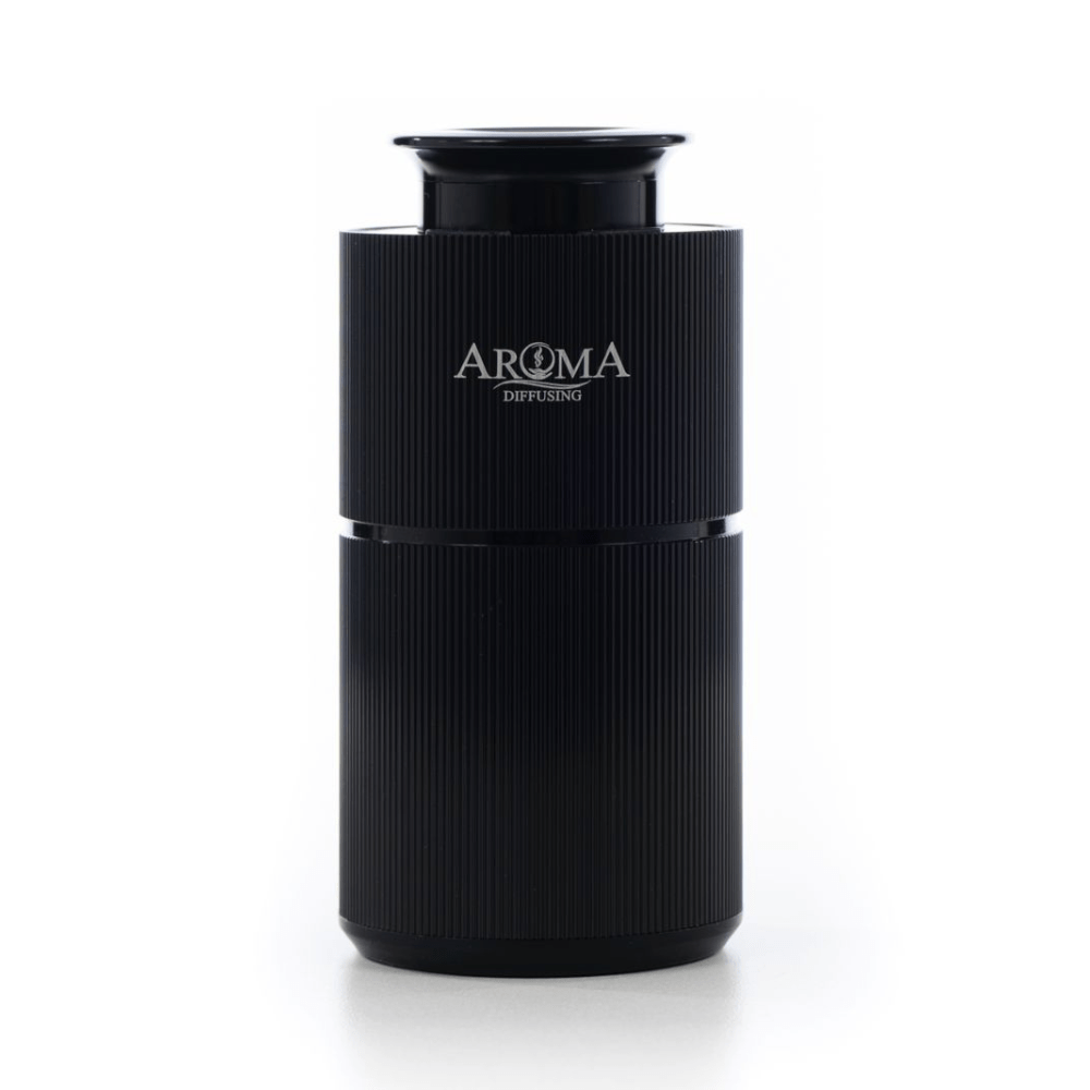 AromaDiffusing Mini Duftmaschine Schwarz – Kabelloser Diffusor für Räume bis 20m², elegantes Design, ideale Duftverteilung mit ätherischen Ölen