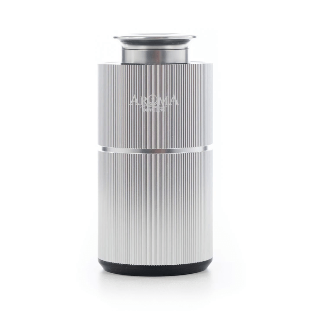 AromaDiffusing Mini Duftmaschine Silber – Kabelloser Diffusor für Räume bis 20m², elegantes Design, ideale Duftverteilung mit ätherischen Ölen