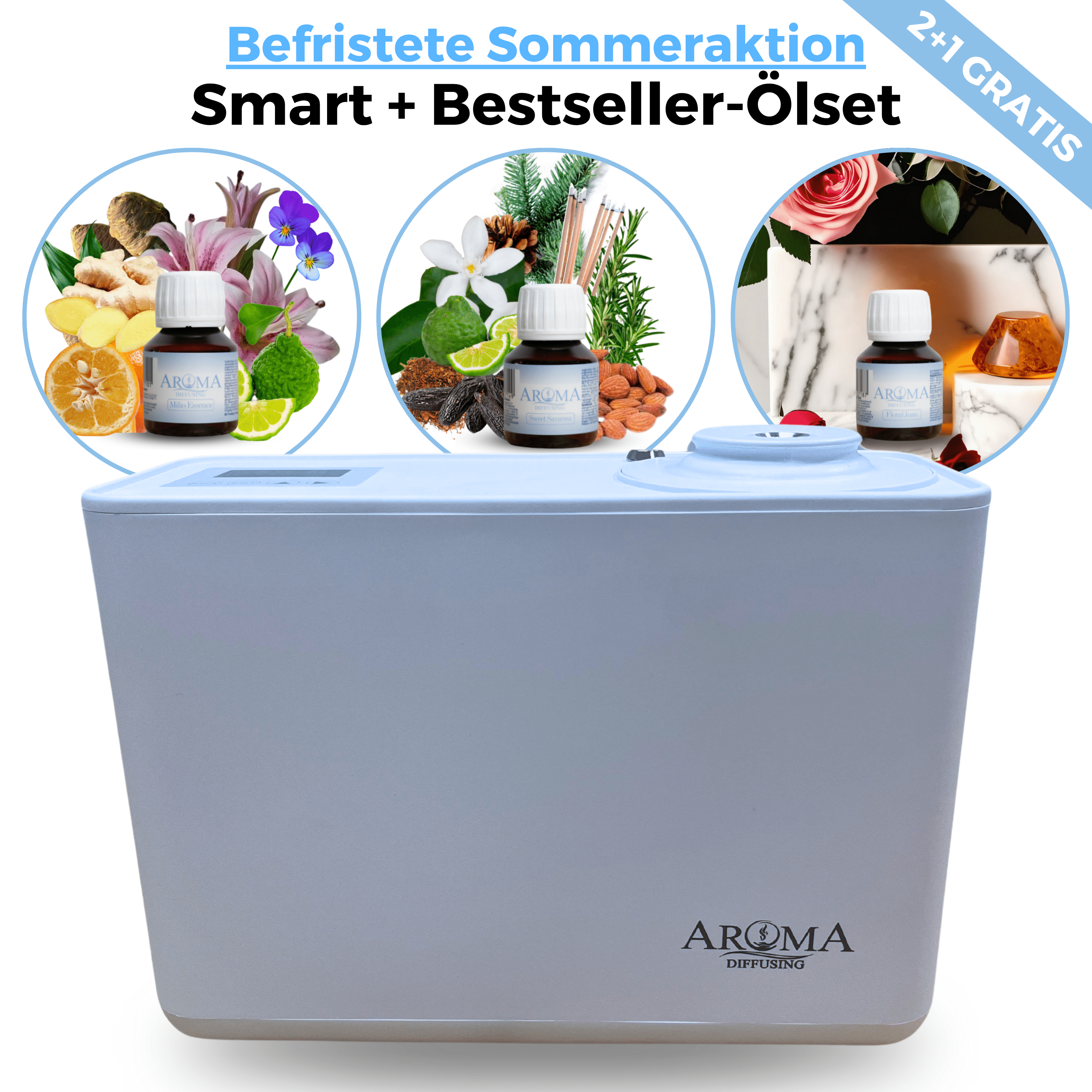 Aroma Diffuser Smart 200 m² - AromaDiffusing