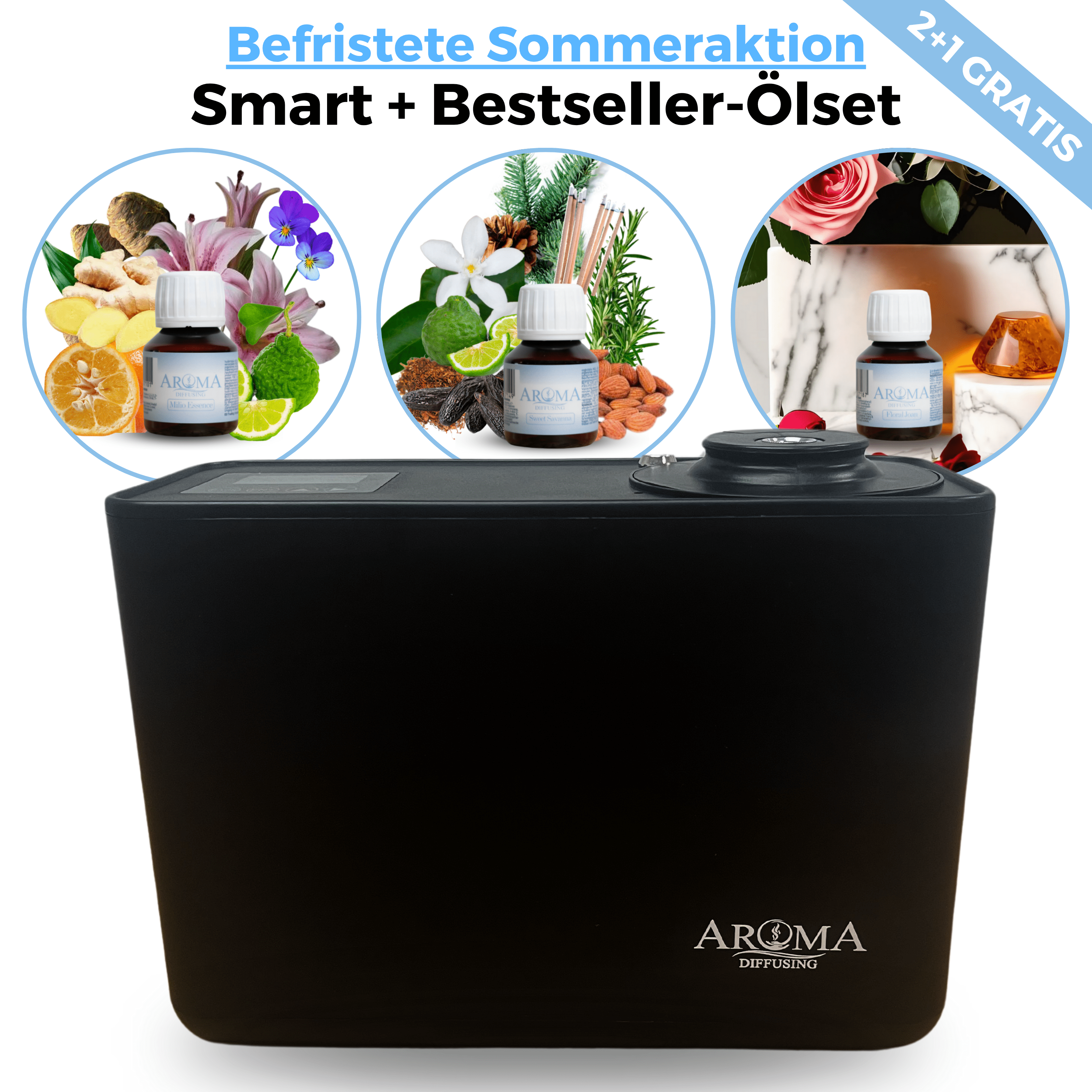 Aroma Diffuser Smart 200 m² - AromaDiffusing