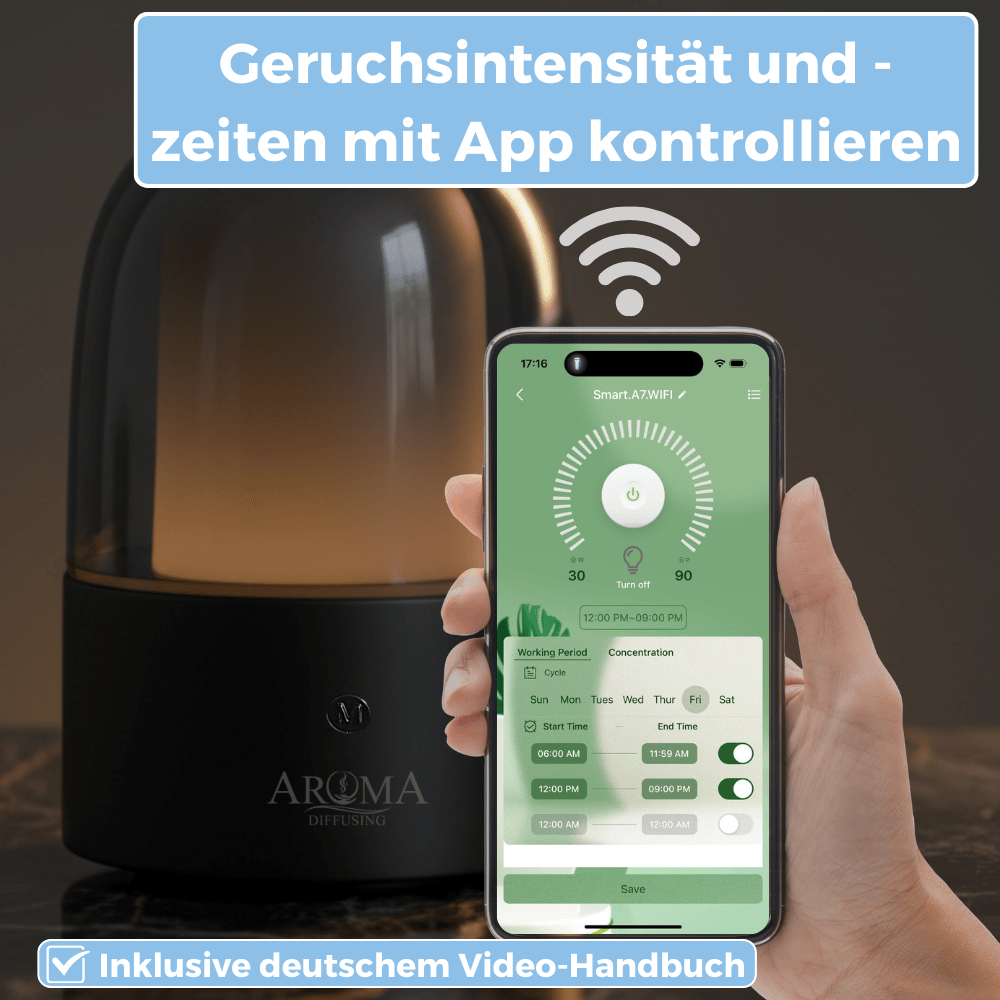 AromaDiffusing Mood Black – 60 m² - AromaDiffusing