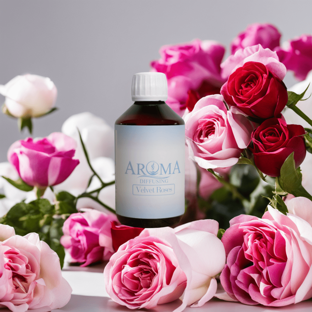 AromaDiffusing Duftöle Inhalt 250 ML Parfümöl Verschiedene Düfte Velvet Roses